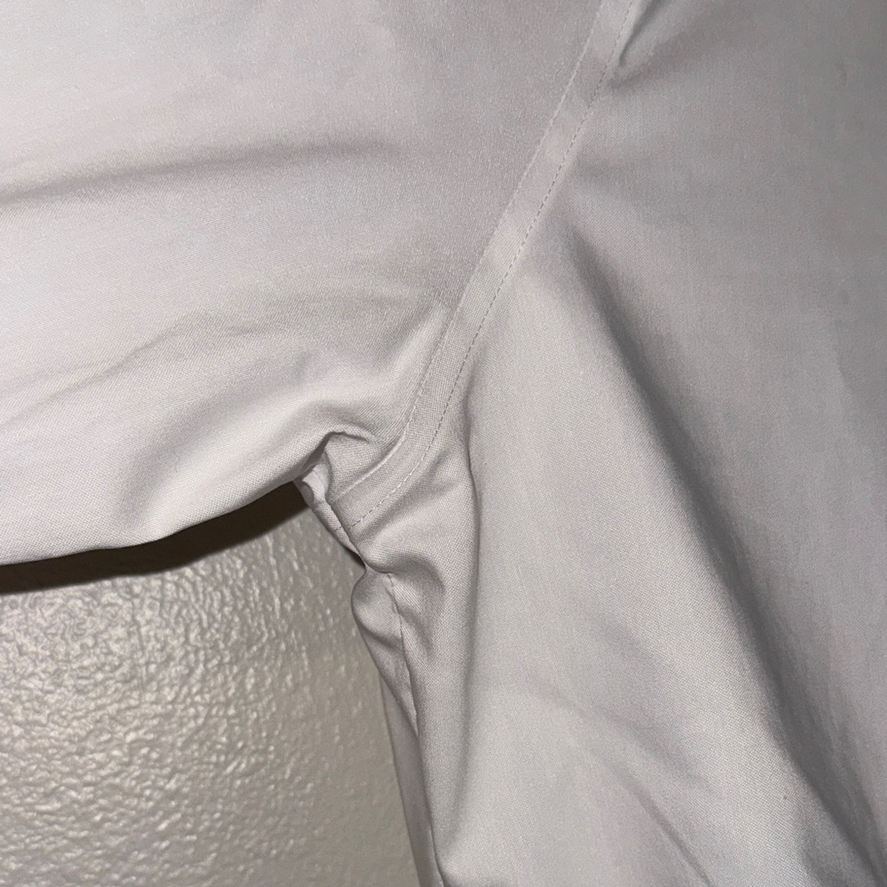 Stafford Classic White Dress Shirt - Picture 4 of 5